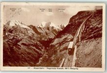 Niesen 1918 - Niesenbahn Viadukt Hegernalp