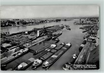 4000 Kleinhüningen Basel - Kleinhüninger Rheinhafen Le Port de Petit Huningue Frachtschiffe