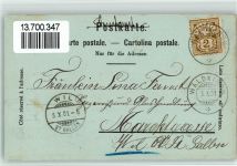 9205 Waldkirch 1901 BOAKC Handlung Huber Gasthaus Kreuz Lithographie