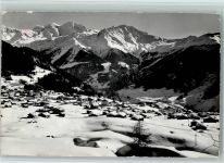 1936 Verbier - Gesamtansicht Winteraufnahme