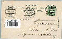 9056 Gais 1903 - Gruss aus Gais Appenzellerland