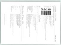 Füsrt Franz Josef II. Gedenkausgabe Trauermarken Ausgabe 5. Juni 1990 Adel Liechtenstein