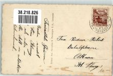 5400 Baden 1940 Foto AK Hotel Freihof