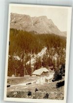 Col du Pillon 1920 Foto AK Gasthaus du Col Pillon