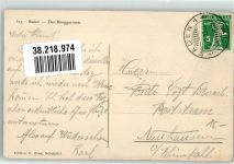 5400 Baden 1913 Foto AK Bruggerturm