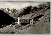 6485 Meien Foto AK Sustenstrasse Kirche Fünffingerstöcke