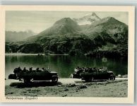 Maloja Postauto Malojastrasse Postkutsche Schweiz Foto AK