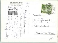 8127 Forch 1951 Foto AK Gasthaus Wassberg