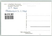 Gemmipass Wallis 1964 Foto AK Seilbahn Sport- Hotel Wildstrubel