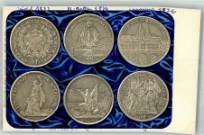 9000 St. Gallen S. Gallo Foto AK Medaillen Schützenfest Zürich Lausanne St. Gallen