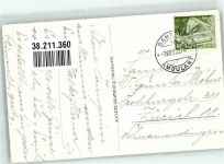 3752 Wimmis 1951 Foto AK Bahnpost Zug 2278