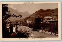 6390 Engelberg 1918 Foto AK Professorenweg