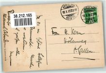 8784 Braunwald 1909 Foto AK Bahnpost Zug 2316 Nr. 26