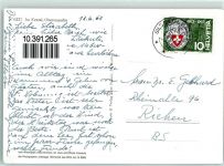 7515 Sils/Segl Baselgia - Wanderweg im Fextal