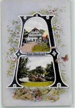 4432 Lampenberg 1911 Lithographie Buchstabenkarte Kurort Abendsmatt