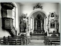 8265 Mammern Foto AK Wallfahrts- Kirche Klingenzell innen