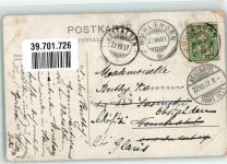 8874 Mühlehorn 1907 Gebrauchsspuren Walensee Landkarte