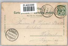 9064 Hundwil 1905 Lithographie Kirche