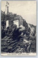 5400 Baden - Ruine Schloß Stein