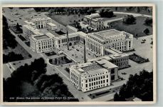 1200 Genève Genf Gebrauchsspuren Fliegeraufnahme Le Palais des Nations