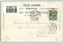 4115 Mariastein 1899 Mondschein Kloster