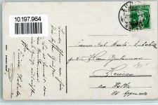 Basel Bâle Hauptbahnhof Springbrunnen Tram Bahnhof Schweiz 1911