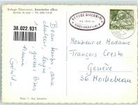 Anzeindaz 1957 Foto AK Hüttenstempel Giacomini