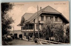 6197 Schangnau Foto AK Gasthaus zum Wald Feldpost Infanterie -Rekruten-Schule 3. Div.