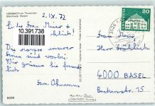 3626 Hünibach - Thunersee Blümlisalp Niesen