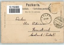 8700 Küsnacht ZH Gebrauchsspuren 1902