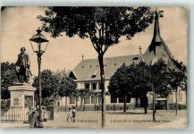 1225 Chêne-Bourg Villette GE 1909 - Denkmal Louis Favre