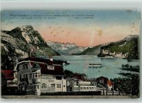 8872 Weesen - Hotel Bahnhof Besitzer H. Welti--Egli