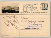 9044 Wald AR Gebrauchsspuren Säntis Postkarte