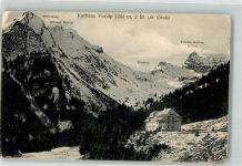 9472 Grabs 1909 Gebrauchsspuren Kurhaus Voralp