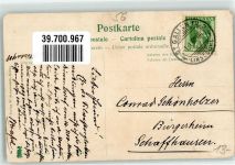 9472 Grabs 1909 Gebrauchsspuren Kurhaus Voralp