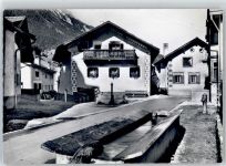 7482 Bergün Bravuogn - Dorfpartie Brunnen