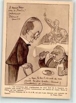 1200 Genève Genf - Bavaria Geneve Völkerbundskneipe Karikatur