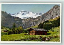 3715 Adelboden BE - Bei Adelboden Wildstrubel und Fizer Engstligfälle