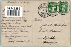 8942 Oberrieden 1911 Foto AK Kinder Ort handschriftlich