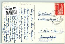 3700 Spiez 1933 Foto AK Kirche Schloss Thunersee