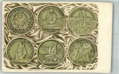 8000 Zürich Foto AK Medaille Schützenfest Zürich St. Gallen Lausanne