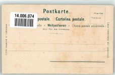 6452 Sisikon Lithographie Tellskapelle Vierwaldstättersee Künstlerpostkarte sign. Steinmann, c.