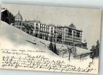 1854 Leysin 1902 Winter Hotel du Mont Blanc
