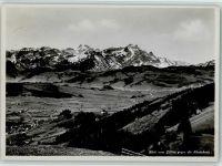 9056 Gais - Blick vom Gäbris gegen die Säntiskette