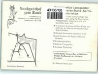 6064 Kerns - Bäckerei Lebensmittel Landgasthof zum Sand AKU2