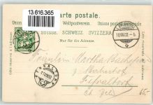 4900 Langenthal 1902 Lithographie Kirche Marktstrasse Viehmarktplatz Amtshausgasse Spitalgasse Bärengasse Verlag Künzli Nr 1448