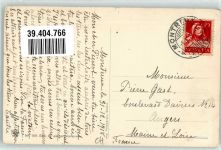 Chillon Chateau 1919 - Bonne Annee