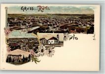 8630 Rüti ZH BOAKC Lithographie Maschinenfabrik Kranken-Asyl