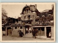 2012 Auvernier 1931 Gebrauchsspuren Hotel du Poisson Foto AK