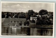 5705 Hallwil Foto AK Hotel Schloss Brestenberg See Foto Schmidli
